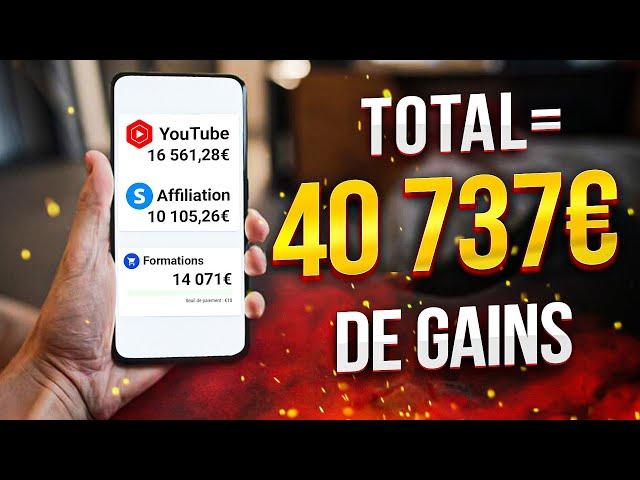 J'ai gagné 40 737€ sur ma chaine Youtube (SURPRISE à 3:01)