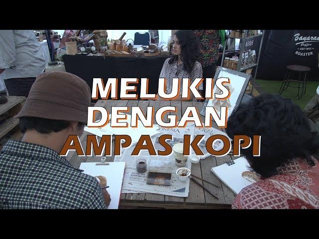 Melukis dengan Ampas Kopi