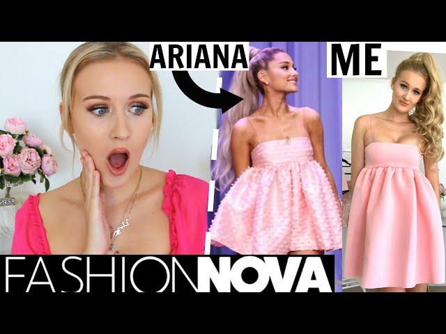 TRYING ICONIC CELEBRITY OUTFITS FROM FASHION NOVA