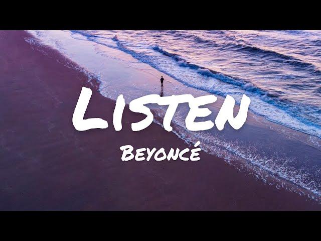 Beyoncé - Listen (Lyrics)