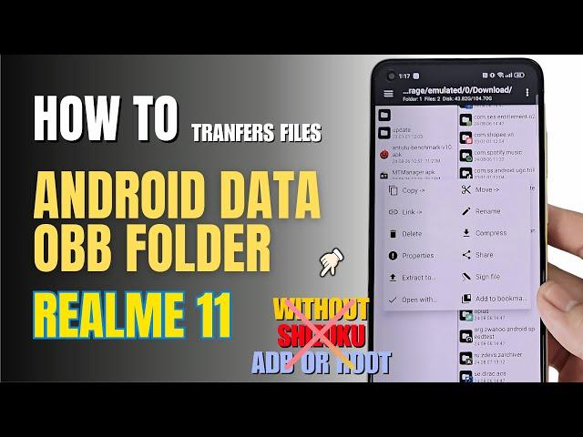 How to Access Android Data & OBB Folders Without Shizuku or Root for Realme 11