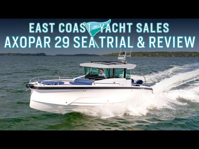 1st Impressions of the Axopar 29 | Sea Trial & Review