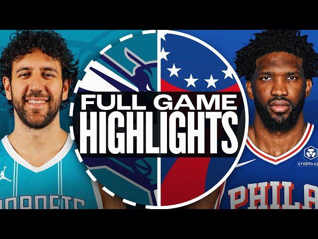 Game Recap: 76ers 108, Hornets 98