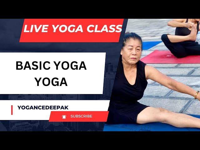 Basic Yoga class | For all levels | Yogancedeepak