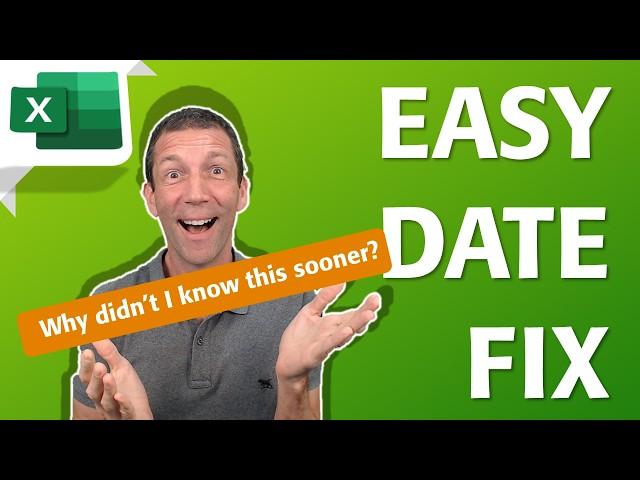 Simple Excel Dates Fix - US Format issue