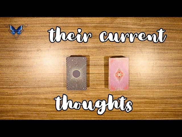 *NO CONTACT* THEIR CURRENT THOUGHTS ABOUT YOU  ️‍🩹️‍ *pick a card* Timeless Tarot Reading 