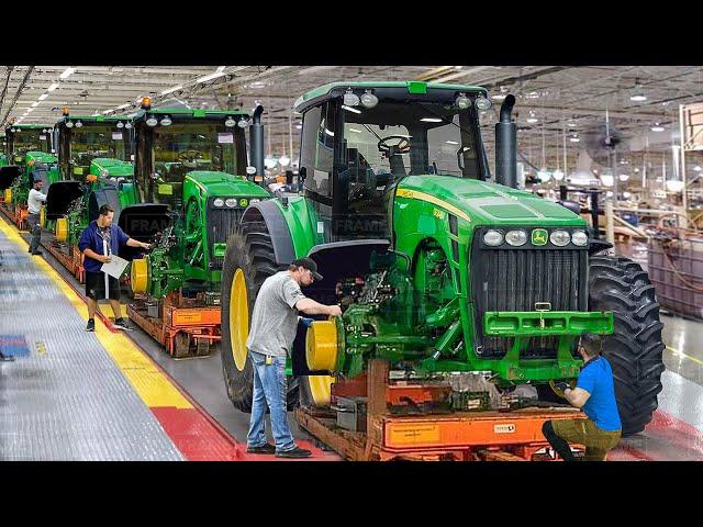 Inside Billion $ John Deere Factories Producing Massive Tractors