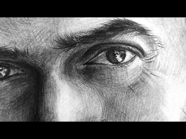 Мужской портрет карандашом | Аббат