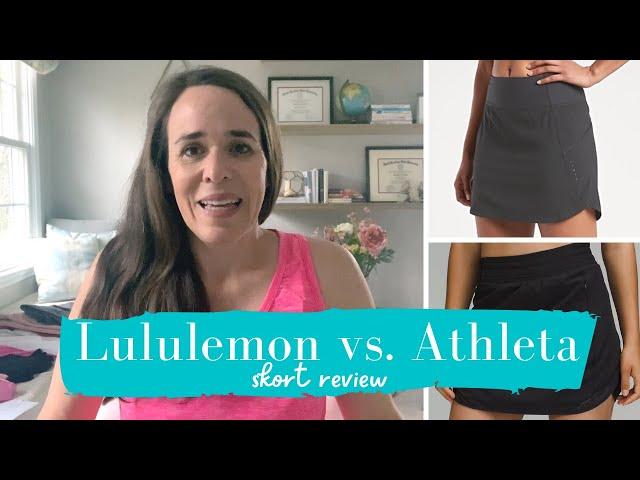 It's a Throwdown! Athleta vs. Lululemon (Skort Comparison)