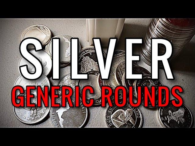 Why I Stack Generic Silver Rounds! (Better Than Coins?)