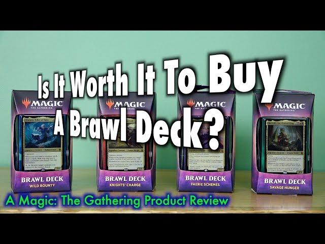 Is It Worth It To Buy A Brawl Deck? A Magic: The Gathering Product Review