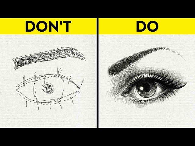 GENIUS DRAWING HACKS FOR BEGINNERS