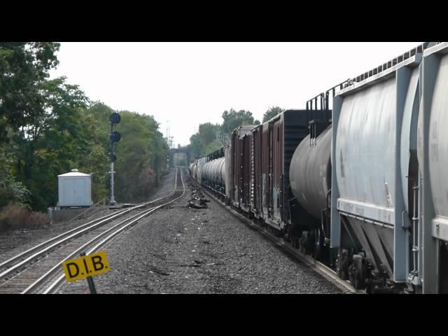 CSX Q418 and the suicidal groundhog in Roselle Park