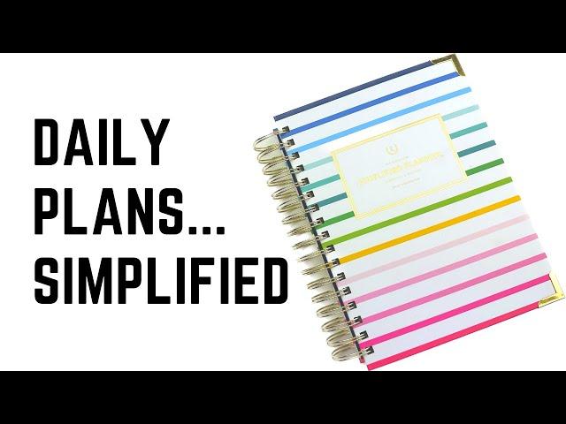 Daily Simplified Planner by Emily Ley