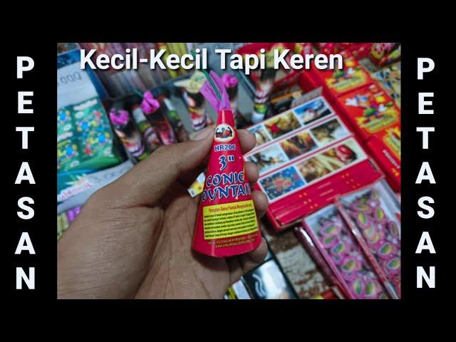 Tes Petasan Menakjubkan Conic Fountain 3"