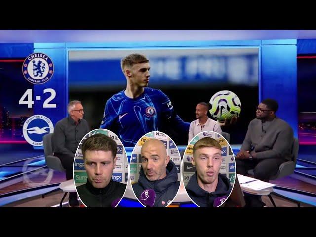 MOTD Chelsea vs Brighton 4-2 C.Palmer Destructive Performance | Palmer & Enzo Maresca Interview