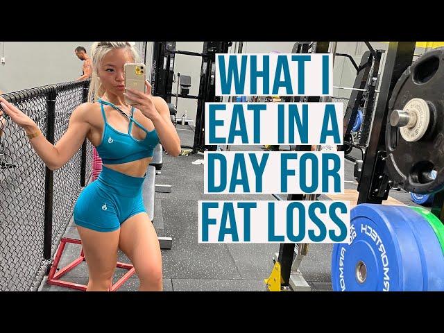 10 weeks out ! Full Day of Eating for FAT LOSS