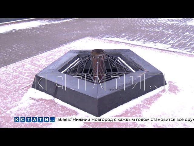 Газпром отрезал от газа Вечный огонь, обвинив мемориальный комплекс в хищении газа