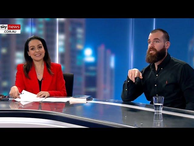 Rita Panahi sits down with comedian Isaac Butterfield