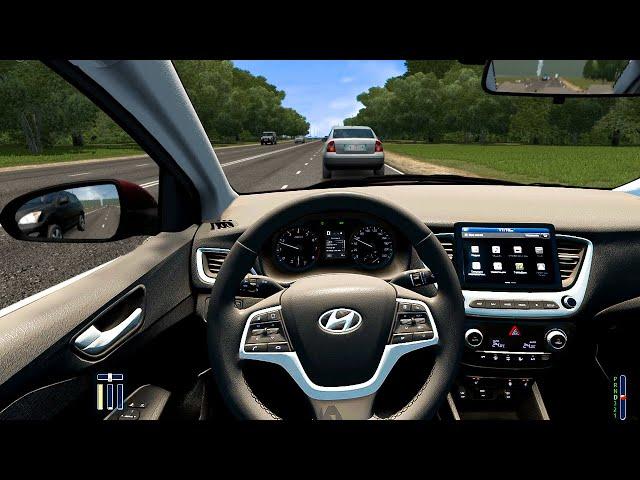 City Car Driving - Hyundai Solaris 2 1.6i | Normal Driving