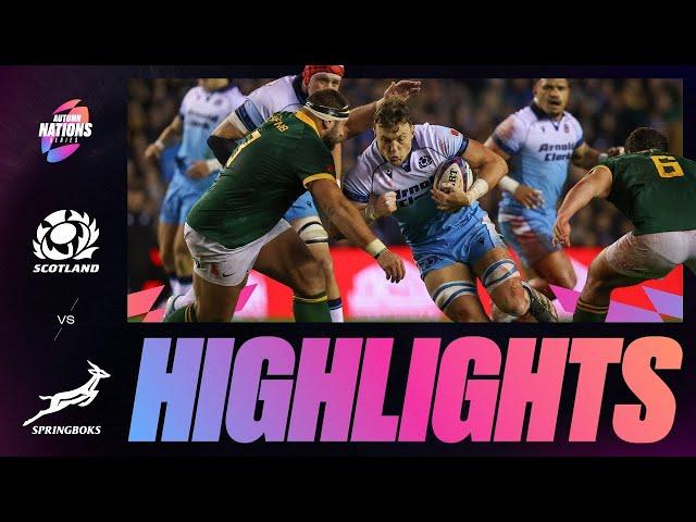 HIGHLIGHTS | SCOTLAND V SOUTH AFRICA | AUTUMN NATIONS SERIES