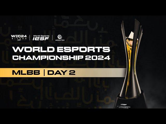  LIVE | IESF WEC 2024 | MLBB DAY 2 | Bahasa Melayu