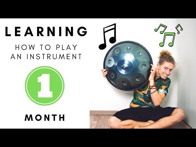 Learning an instrument in 1 month (Handpan challenge)