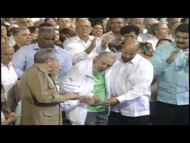 Las últimas apariciones públicas de Fidel Castro