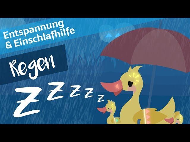 60 min rain sounds to fall asleep - sleep aid for babies, children & adults | MoupMoup