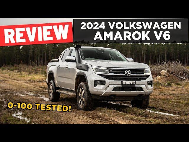 2024 Volkswagen Amarok TDI600 V6 review: 0-100 & POV test drive