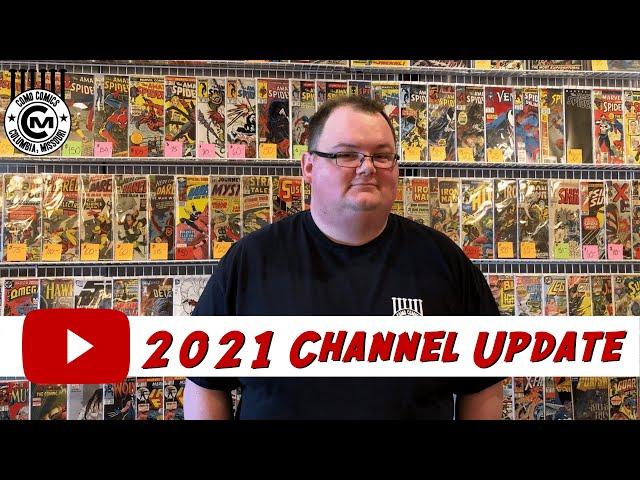 2021 Channel Update - 3 Goals for CoMo Comic Books for 2021