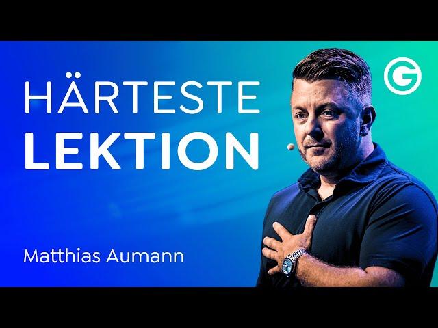 Unternehmertum: Dieser Fehler kostet dich ALLES // Matthias Aumann