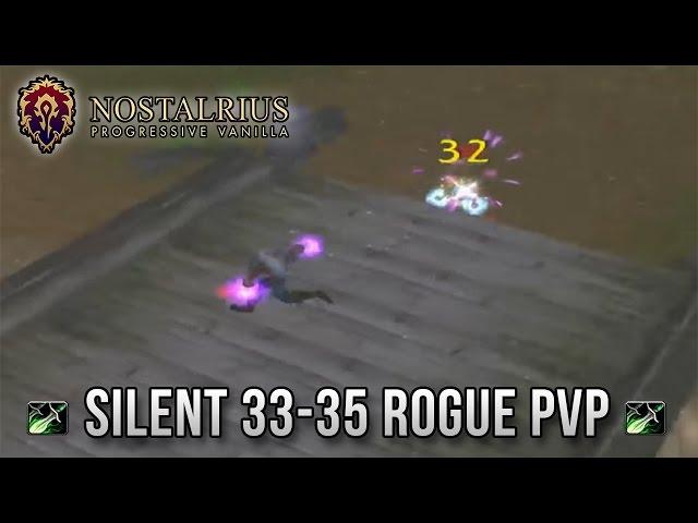 Silent - Nostalrius 33-35 Open World Rogue PVP