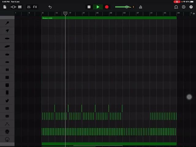 Grimes oblivion GarageBand cover