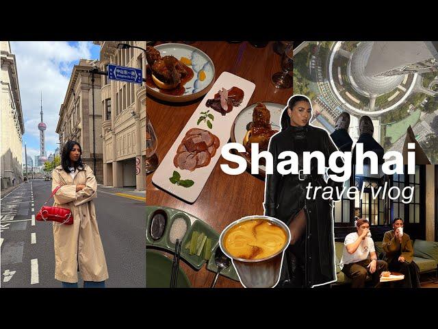 SHANGHAI VLOG | first time in China, the best food places, cute cafes & lots of shopping