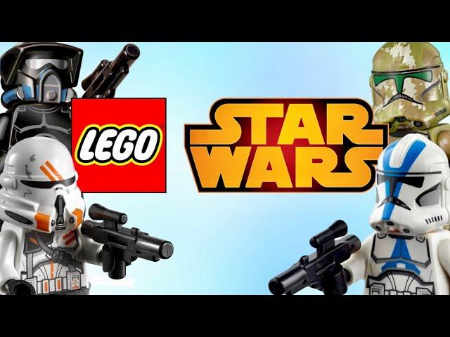 Ranking EVERY LEGO Star Wars Clone Trooper minifigure! (2002-2024)