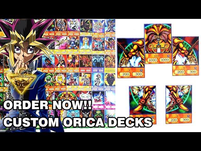 YUGI DECK | YUGIOH ORICA CARDS FOR SALE: OPEN TO CUSTOM ORDER!! International Deliveries