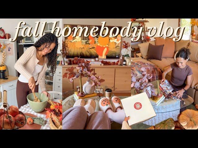 FALL HOMEBODY VLOG scrapbooking, girls nights & fall treats