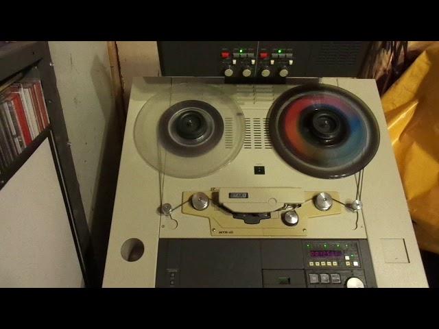 DEMO OF PRO OTARI MTR-15 NM REEL TO REEL FOR SALE Video #2