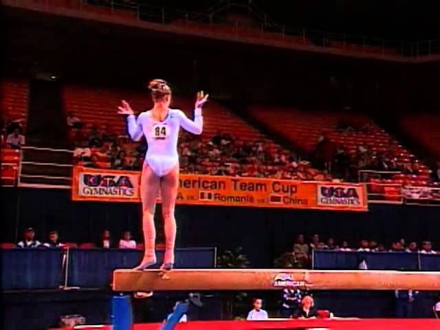 Sierra Sapunar - Balance Beam - 1998 International Team Gymnastics Championships - Women