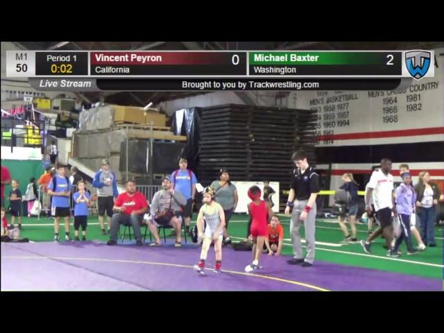 1 Bantam 50 Vincent Peyron California vs Michael Baxter Washington 8428930104
