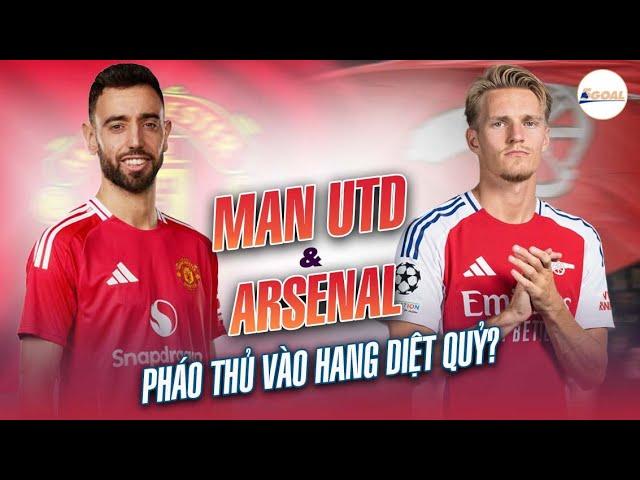 TACTICAL PREVIEW MAN UTD VS ARSENAL: PHÁO THỦ VÀO HANG DIỆT QUỶ?