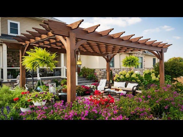 TOP! 100+ BEAUTIFUL PERGOLA GARDEN DESIGN IDEAS | HOW TO CREATE AMAZING BACKYARD PERGOLA GARDEN