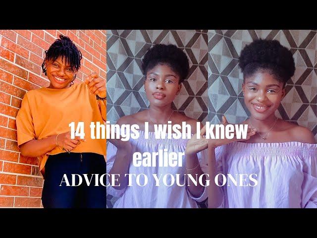 14 things I wish I knew earlier | Advice to Young Adults