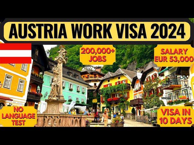 Austria Work Permit Visa 2024 | Austria Work Visa Process | Moving to Europe | Dream Canada