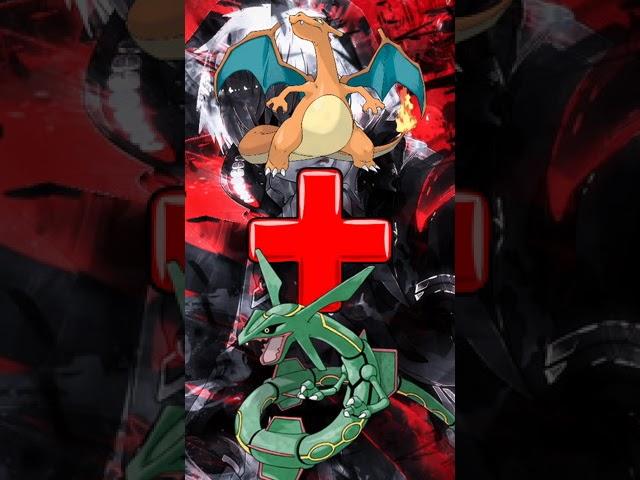 Charizard and rayquaza fusion/#ashandpikachu