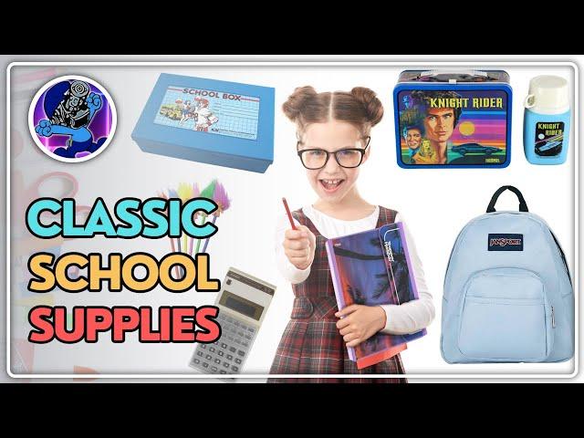 Memorable School Supplies Of The ‘70s, ‘80s, And ‘90s