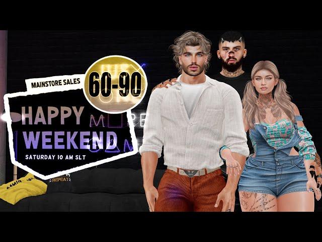 60-90L HAPPY WEEKEND SALE 03/01/2025 - Second Life