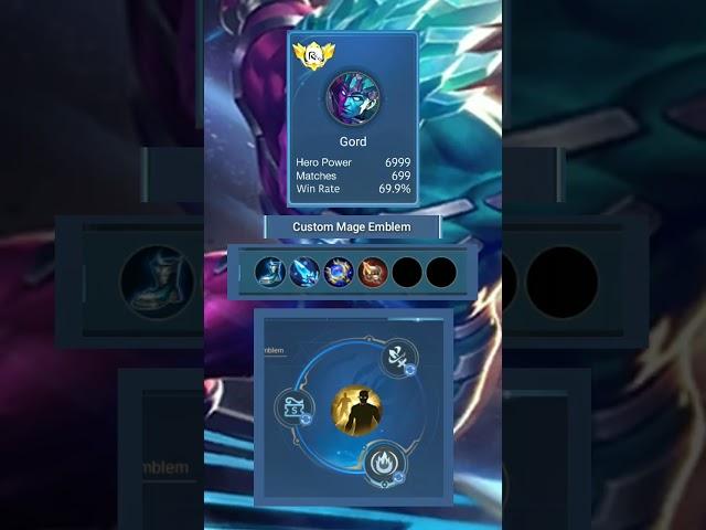 Gord best build 2024 | Mobile legends