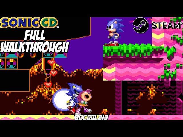 Sonic CD Gameplay Full Walkthrough Longplay (Sega CD) - Steam